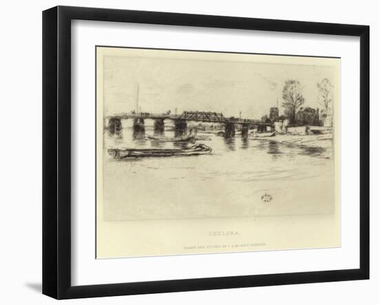 Chelsea-James Abbott McNeill Whistler-Framed Giclee Print