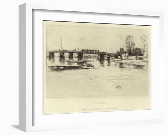 Chelsea-James Abbott McNeill Whistler-Framed Giclee Print