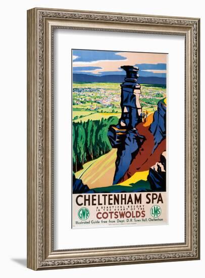 Cheltenham Spa, GWR/LMS, c.1923-1947-null-Framed Art Print