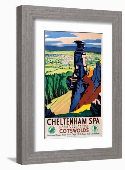 Cheltenham Spa, GWR/LMS, c.1923-1947-null-Framed Art Print