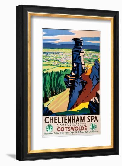 Cheltenham Spa, GWR/LMS, c.1923-1947-null-Framed Art Print