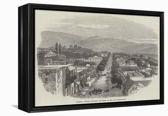 Chemaka, Russian Caucasus, the Scene of the Late Earthquake-null-Framed Premier Image Canvas