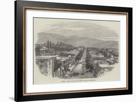 Chemaka, Russian Caucasus, the Scene of the Late Earthquake-null-Framed Giclee Print