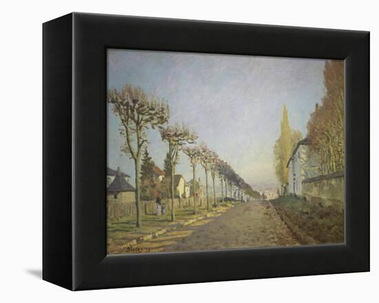 Chemin De La Machine (Or: La Route Du Chemin De Sevres), 1873-Alfred Sisley-Framed Premier Image Canvas