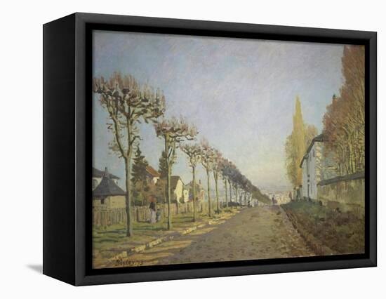 Chemin De La Machine (Or: La Route Du Chemin De Sevres), 1873-Alfred Sisley-Framed Premier Image Canvas