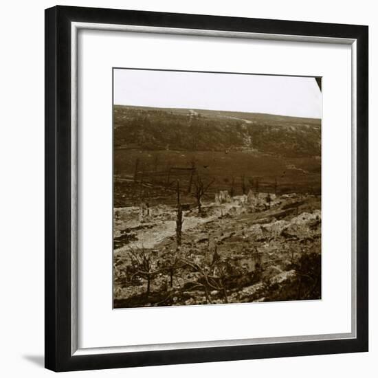 Chemin des Dames, northern France, c1914-c1918-Unknown-Framed Photographic Print