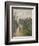 Chemin montant à Osny (Val d'Oise)-Camille Pissarro-Framed Giclee Print