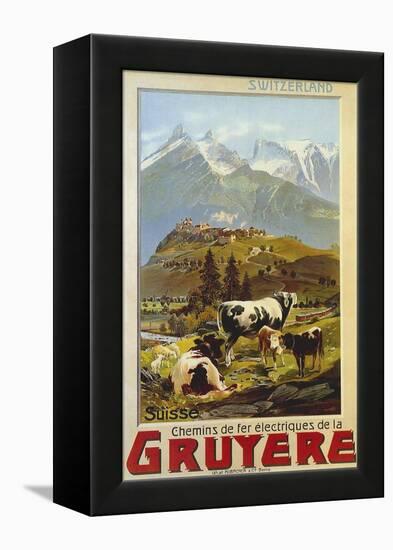 Chemins De Fer De La Gruyere 1906-null-Framed Premier Image Canvas