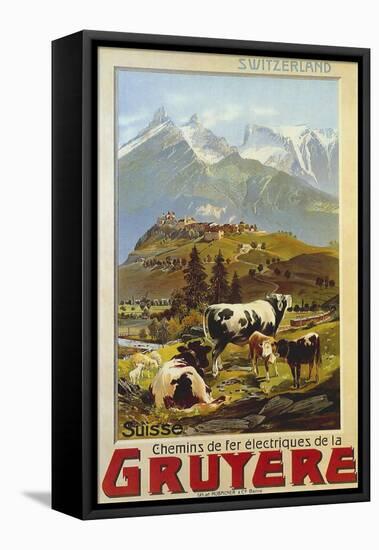 Chemins De Fer De La Gruyere 1906-null-Framed Premier Image Canvas