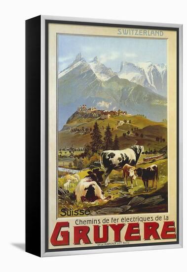 Chemins De Fer De La Gruyere 1906-null-Framed Premier Image Canvas