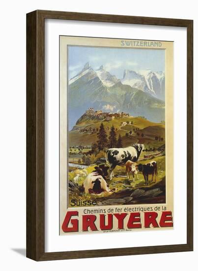 Chemins De Fer De La Gruyere 1906--Framed Giclee Print