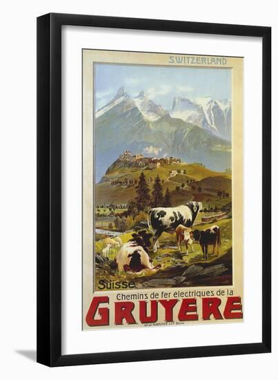 Chemins De Fer De La Gruyere 1906--Framed Giclee Print