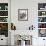 Chemists Pierre Curie and Wife Marie Curie in Their Laboratory-null-Framed Premium Photographic Print displayed on a wall