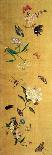 One Hundred Butterflies, Flowers and Insects, Detail from a Handscroll-Chen Hongshou-Giclee Print
