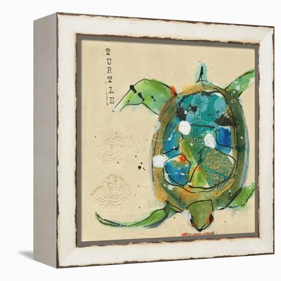 Chentes Turtle Light-Kellie Day-Framed Stretched Canvas