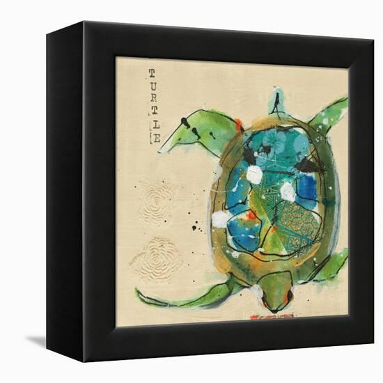 Chentes Turtle Light-Kellie Day-Framed Stretched Canvas