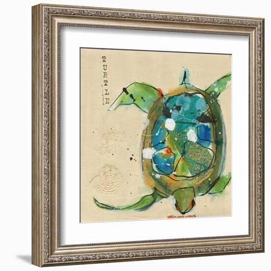 Chentes Turtle Light-Kellie Day-Framed Art Print