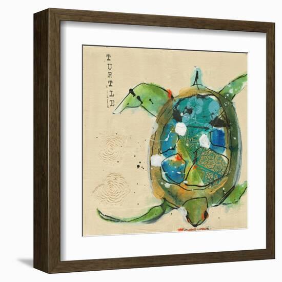 Chentes Turtle Light-Kellie Day-Framed Art Print