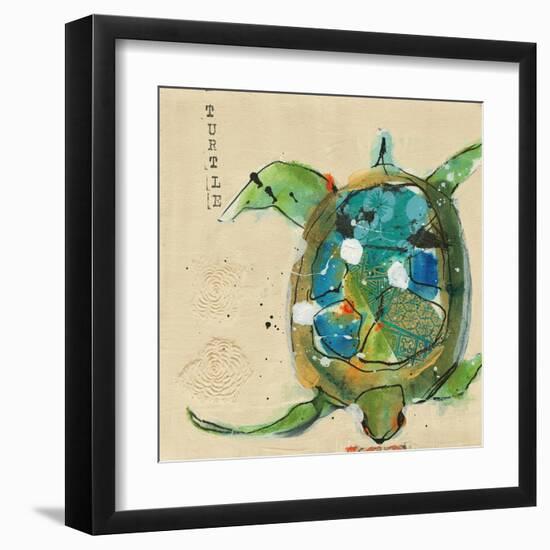 Chentes Turtle Light-Kellie Day-Framed Art Print