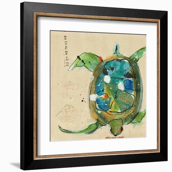 Chentes Turtle Light-Kellie Day-Framed Art Print