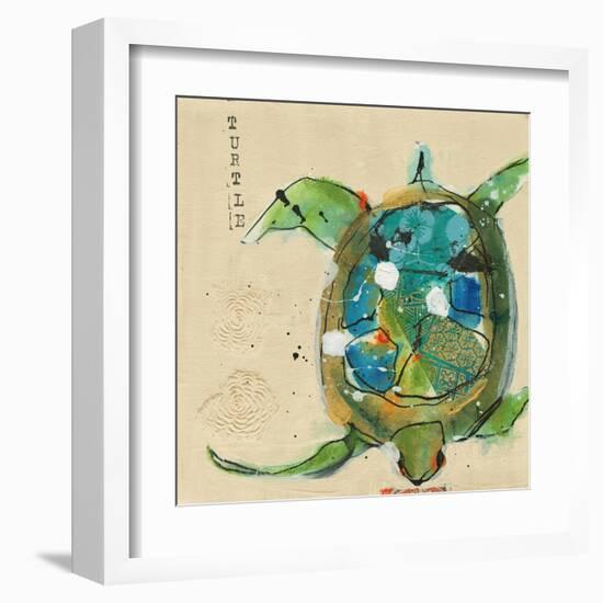 Chentes Turtle Light-Kellie Day-Framed Art Print