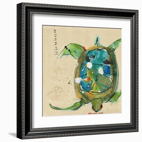 Chentes Turtle Light-Kellie Day-Framed Art Print