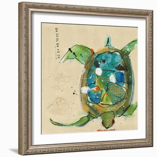 Chentes Turtle Light-Kellie Day-Framed Art Print