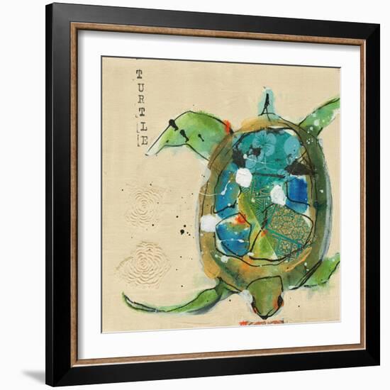 Chentes Turtle Light-Kellie Day-Framed Art Print