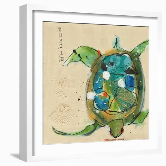 Chentes Turtle Light-Kellie Day-Framed Art Print