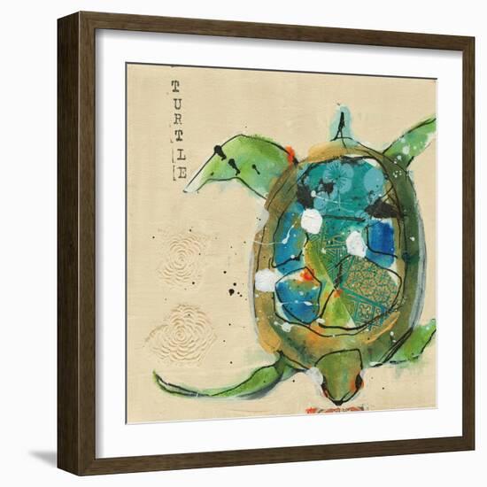 Chentes Turtle Light-Kellie Day-Framed Premium Giclee Print