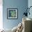 Chentes Turtle on Blue-Kellie Day-Framed Premium Giclee Print displayed on a wall