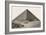 Cheops Pyramid and Camels-null-Framed Premium Giclee Print