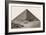 Cheops Pyramid and Camels-null-Framed Premium Giclee Print