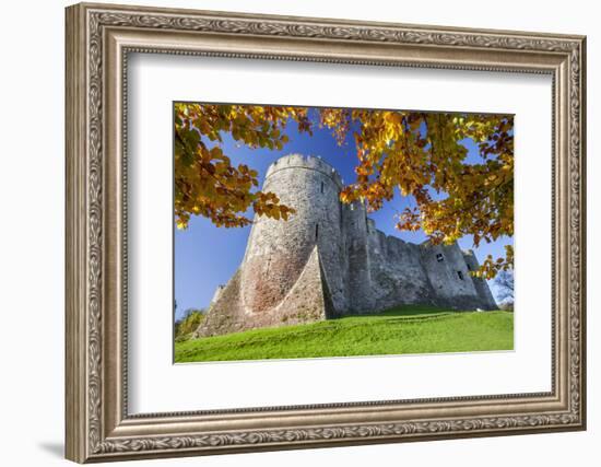 Chepstow Castle, Monmouthshire, Gwent, South Wales, United Kingdom, Europe-Billy Stock-Framed Photographic Print