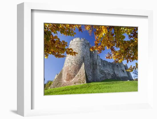 Chepstow Castle, Monmouthshire, Gwent, South Wales, United Kingdom, Europe-Billy Stock-Framed Photographic Print