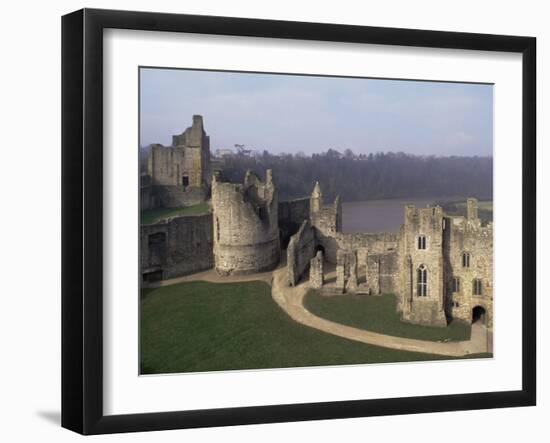 Chepstow Castle, Wales, United Kingdom-Adam Woolfitt-Framed Photographic Print