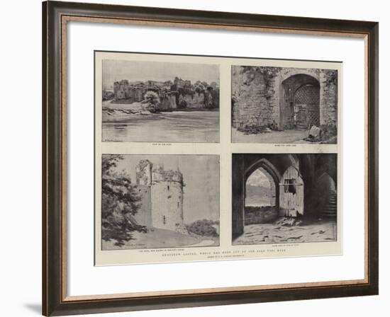 Chepstow Castle-null-Framed Giclee Print