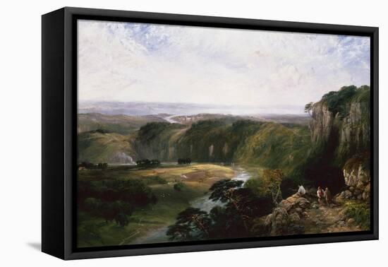 Chepstow from the Windcliff, 1853-George Vicat Cole-Framed Premier Image Canvas