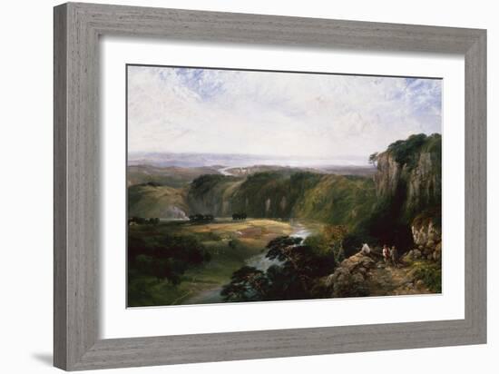 Chepstow from the Windcliff, 1853-George Vicat Cole-Framed Giclee Print