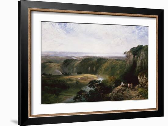 Chepstow from the Windcliff, 1853-George Vicat Cole-Framed Giclee Print