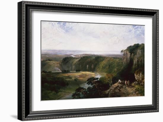 Chepstow from the Windcliff, 1853-George Vicat Cole-Framed Giclee Print