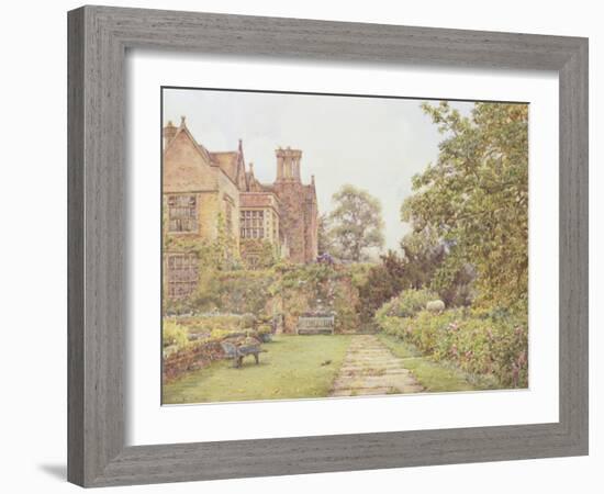 Chequers Court, Buckinghamshire-Ernest A. Rowe-Framed Giclee Print