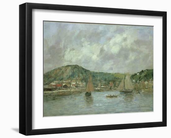 Cherbourg, 1883-Eugène Boudin-Framed Giclee Print