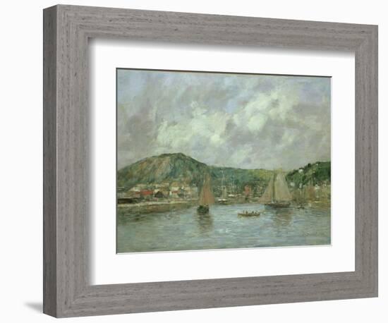 Cherbourg, 1883-Eugène Boudin-Framed Premium Giclee Print