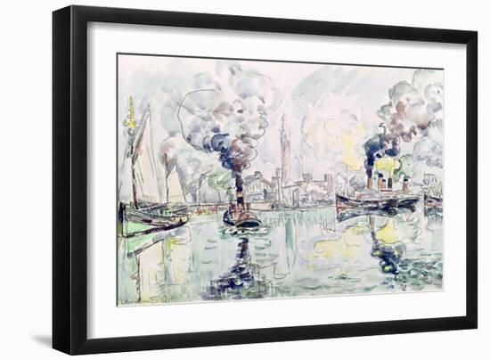 Cherbourg, 1931-Paul Signac-Framed Giclee Print