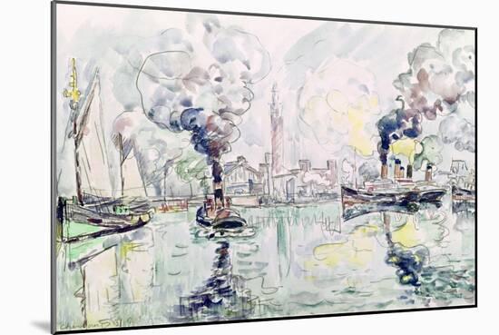 Cherbourg, 1931-Paul Signac-Mounted Giclee Print