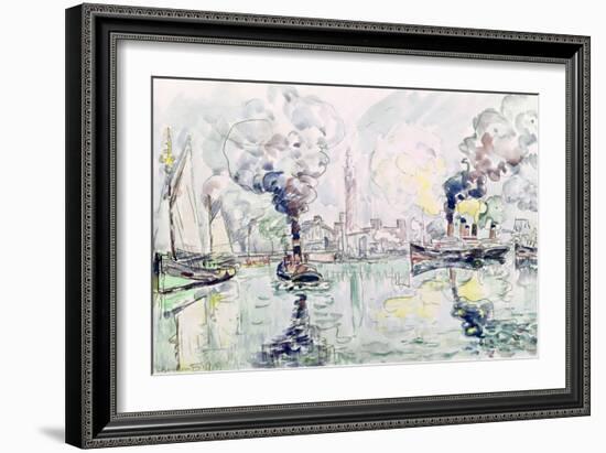 Cherbourg, 1931-Paul Signac-Framed Giclee Print