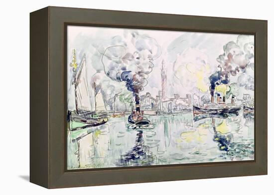 Cherbourg, 1931-Paul Signac-Framed Premier Image Canvas