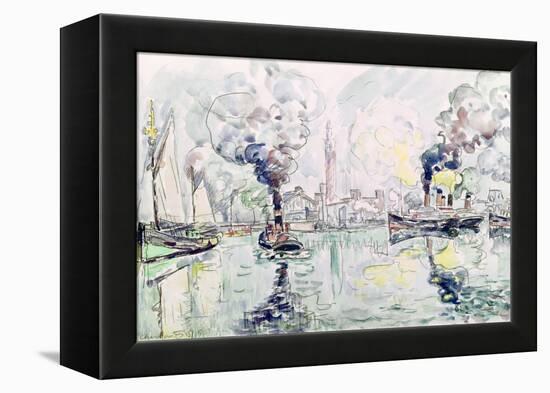 Cherbourg, 1931-Paul Signac-Framed Premier Image Canvas