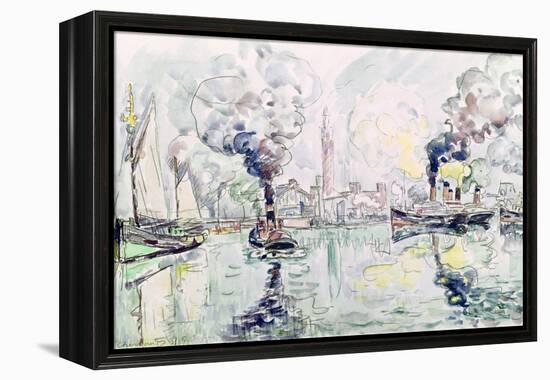 Cherbourg, 1931-Paul Signac-Framed Premier Image Canvas